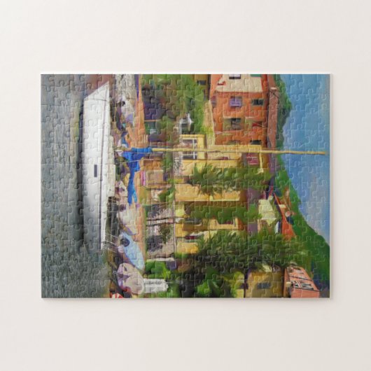 Varenna, Italien am Comer See Puzzle (Horizontal)