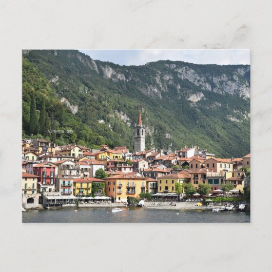 Varenna, Italien landschaftliches Foto Postkarte (Vorderseite)