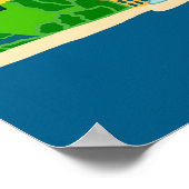 Varenna Lago Como Italien Vintage Poster (Ecke)