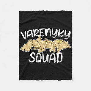 Varenyky Squad Lustige Ukrainische Küche Ukraine H Fleecedecke
