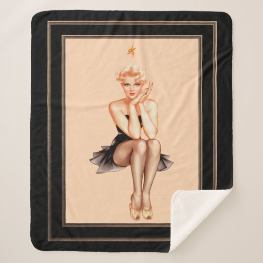 Varga Girl Cover Kunst, Dichtung und Musik Sherpadecke (Vorderseite)