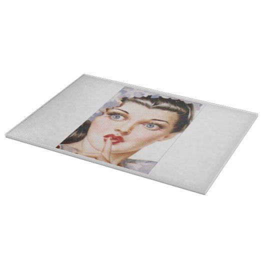 Vargas 2 Glasspanplatte Schneidebrett (Ecke)