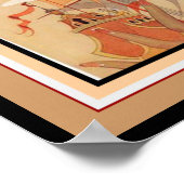 Vargas Art Deco "Girl in Turban" 16 x 20 Poster (Ecke)