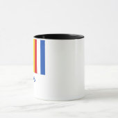 Vargas Flagge mit Namen Tasse (Zentrum)