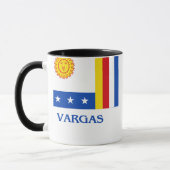 Vargas Flagge mit Namen Tasse (Links)