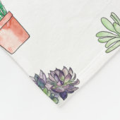 Variabilität des Kaktusmusters Fleecedecke (Ecke)