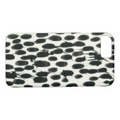 Variable I | Schwarze Farbe Case-Mate iPhone Hülle (Rückseite (Horizontal))