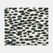 Variable I | Schwarze Farbe Fleecedecke (Vorderseite (Horizontal))