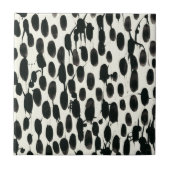 Variable I | Schwarze Farbe Fliese (Vorderseite)