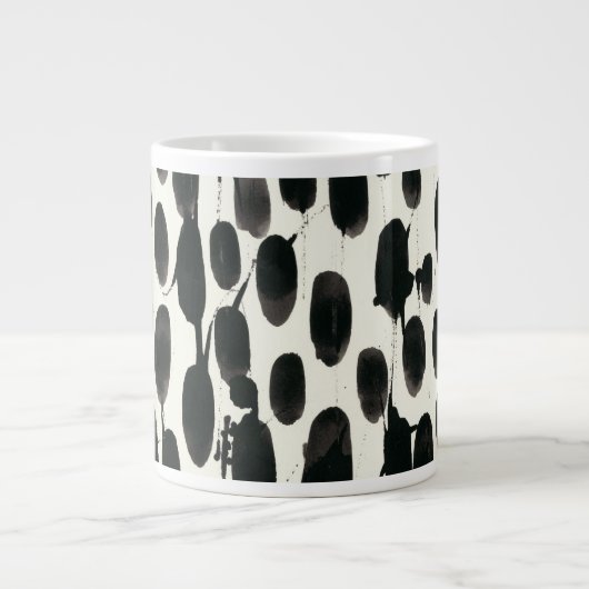 Variable I | Schwarze Farbe Jumbo-Tasse (Vorderseite)