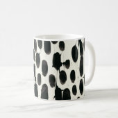Variable I | Schwarze Farbe Kaffeetasse (VorderseiteRechts)