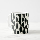 Variable I | Schwarze Farbe Kaffeetasse (Vorderseite Links)