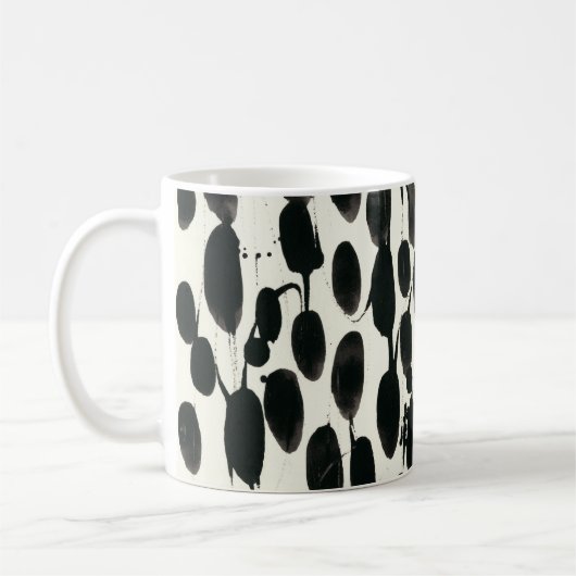 Variable I | Schwarze Farbe Kaffeetasse (Links)