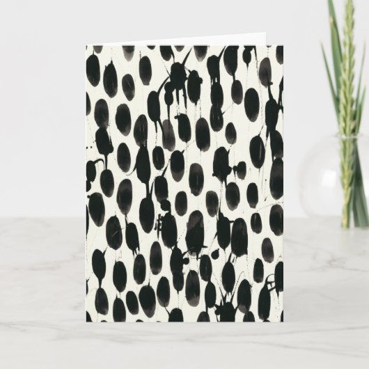 Variable I | Schwarze Farbe Karte (Vorderseite)