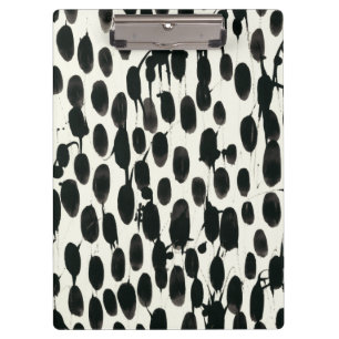 Variable I   Schwarze Farbe Klemmbrett