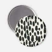 Variable I | Schwarze Farbe Magnet (Vorderseite/Rückseite)