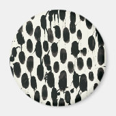 Variable I | Schwarze Farbe Magnet (Vorne)