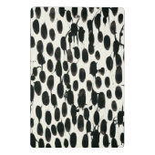 Variable I | Schwarze Farbe Mini Klemmbrett (Rückseite)