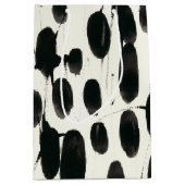 Variable I | Schwarze Farbe Mittlere Geschenktüte (Vorderseite)