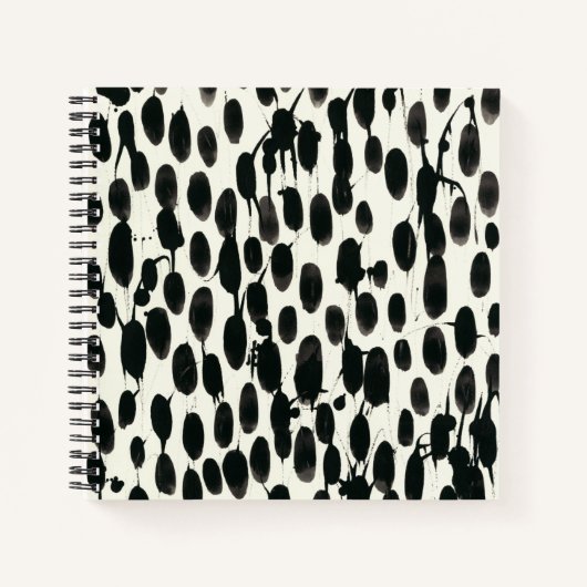 Variable I | Schwarze Farbe Notizblock (Vorderseite)