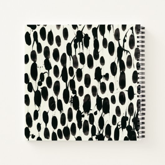 Variable I | Schwarze Farbe Notizblock (Rückseite)