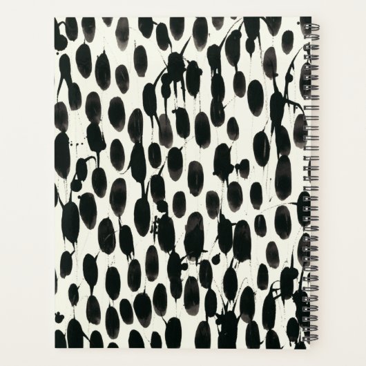 Variable I | Schwarze Farbe Planer (Rückseite)