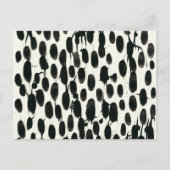 Variable I | Schwarze Farbe Postkarte (Vorderseite)