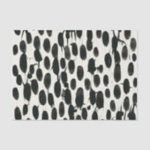 Variable I | Schwarze Farbe Seidenpapier (Vorderseite)