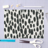 Variable I | Schwarze Farbe Seidenpapier (Handwerk)