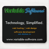 Variable Software LLC-Mausunterlage Mousepad (Vorne)