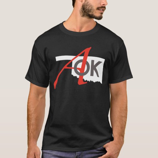 Variables Art-/der FarbeAOK Logo mit "behalten T-Shirt (Vorderseite)