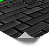 VARIANT Graffiti Green 2 Matte Poster (Ecke)