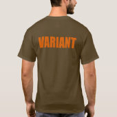 Variant-Shirt - VariantenBack Print T-Shirt (Rückseite)