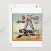 Varianzbaseball Postkarte (Vorne/Hinten)