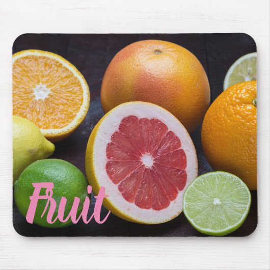 Variation von Zitrusorange, Limon, Mandarin, Mousepad (Vorne)