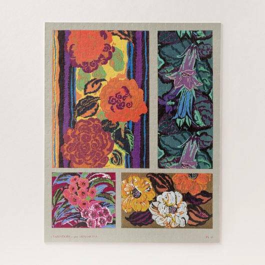 Variationen 16 von Edouard Benedictus 1924 Puzzle (Vertikal)