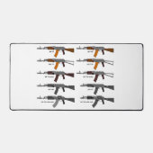 VARIATIONEN der AK-47 Schreibtischunterlage (Vorderseite)