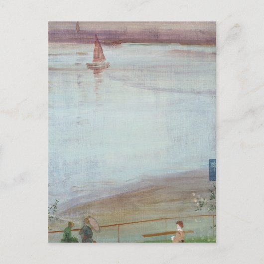 Variationen in Violet und Green, 1871 Postkarte (Vorderseite)