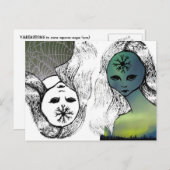 Variationen Postkarte (Vorne/Hinten)