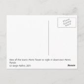 Variationen zu einem Thema: Miami Tower Postkarte (Rückseite)