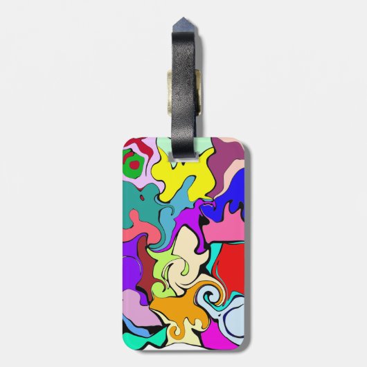 Variationsbekämpfung Gepäckanhänger (Rückseite vertikal)