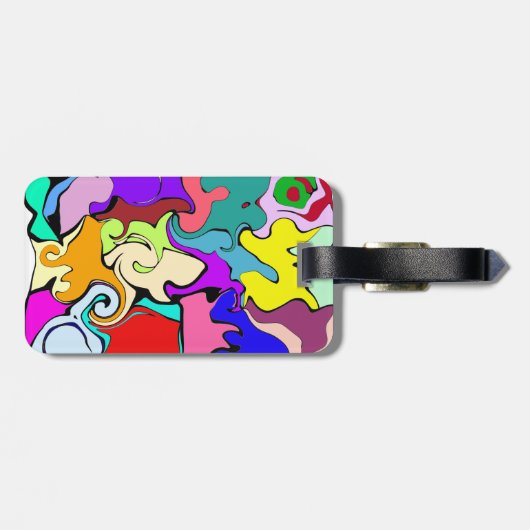 Variationsbekämpfung Gepäckanhänger (Rückseite horizontal)