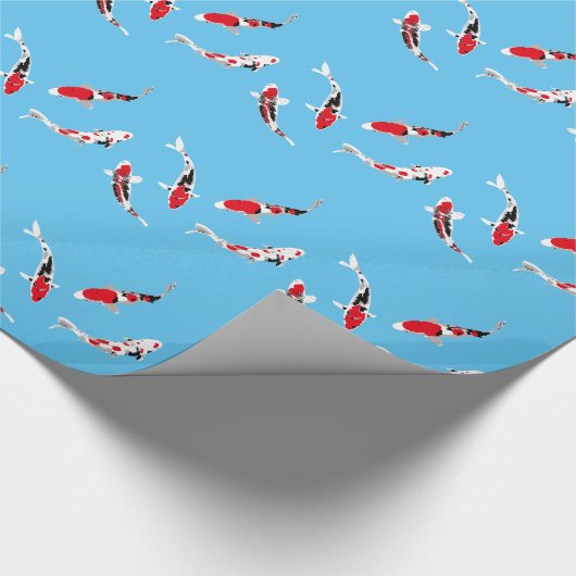 Varicroter Karpfen Geschenkpapier (Ecke)