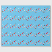 Varicroter Karpfen Geschenkpapier (Flach)