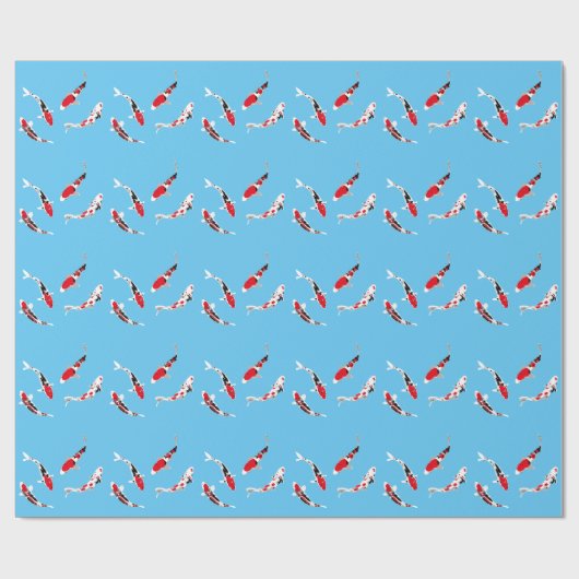 Varicroter Karpfen Geschenkpapier (Flach)