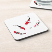 Varicroter Karpfen Untersetzer (Linke Seite)