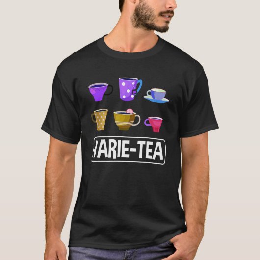Varie Tea Graphic Tea Drinker Cup Of Tea Brewing T T-Shirt (Vorderseite)