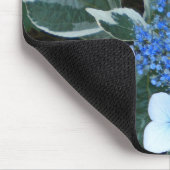 Variegierter Blue Hydrangea Mouse-Pad Mousepad (Ecke)