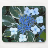 Variegierter Blue Hydrangea Mouse-Pad Mousepad (Vorne)
