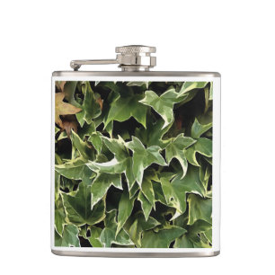 Variegierter ivy realistischer künstlerischer Stil Flachmann